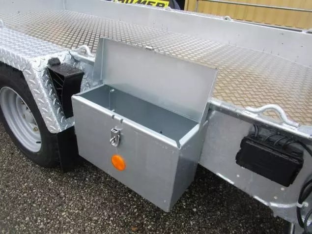 HUMER Baumaschinenanhänger GH 126 Ifor Williams – Bild 4
