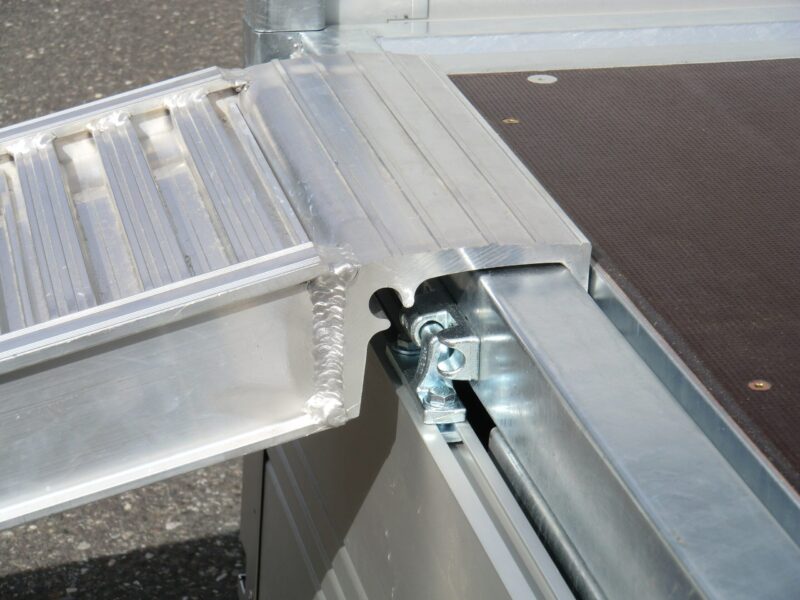 1 Paar (2 Stück)  ALU Auffahrschienen zu 3-SKS 3100 bis 3600 – Bild 3