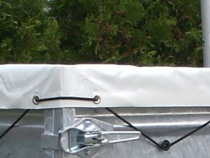 Flachplane mit Gummizug 230/12