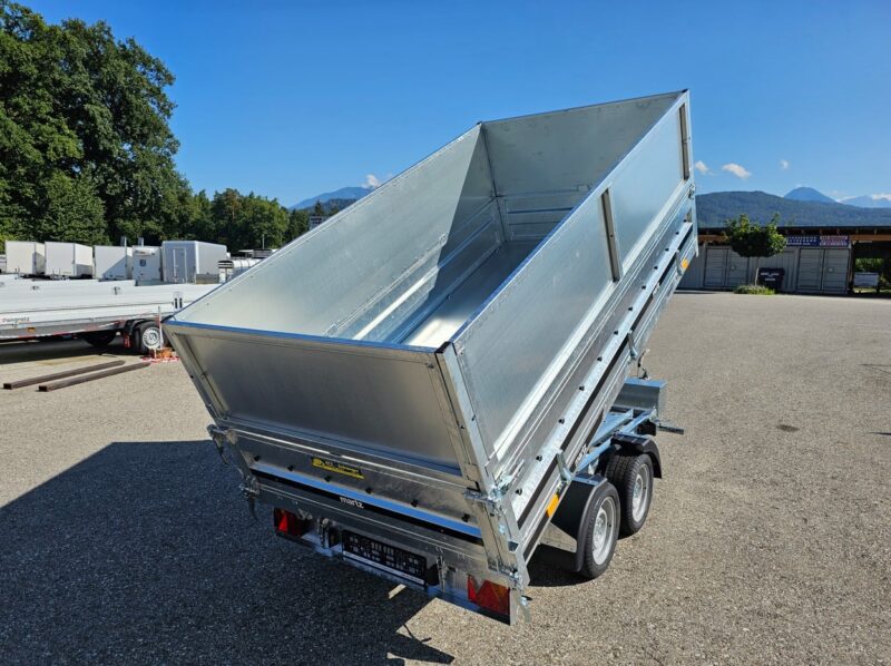RK 300/2 C-Tandem, Stahl mit Elektropumpe und 1 Garn. Aufsatzwände 600 mm und Stahlrampen – Bild 3