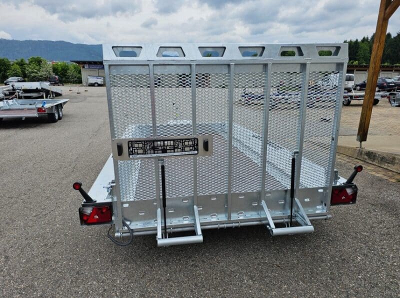 BAU3-400/2 Rampe durchgehend mit Bereifung 14" – Bild 2
