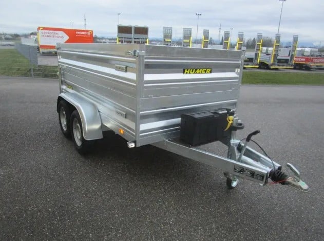 HUMER 300GT-2600,tandem,  gebremst mit Aufsatzwände 500 mm