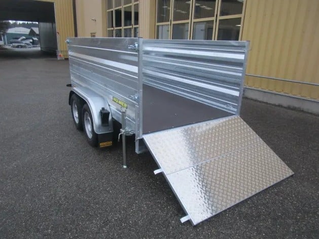 HUMER 300GT, Tandem, gebremst, HzG. 2600 kg mit Aufsatzwände – Bild 3