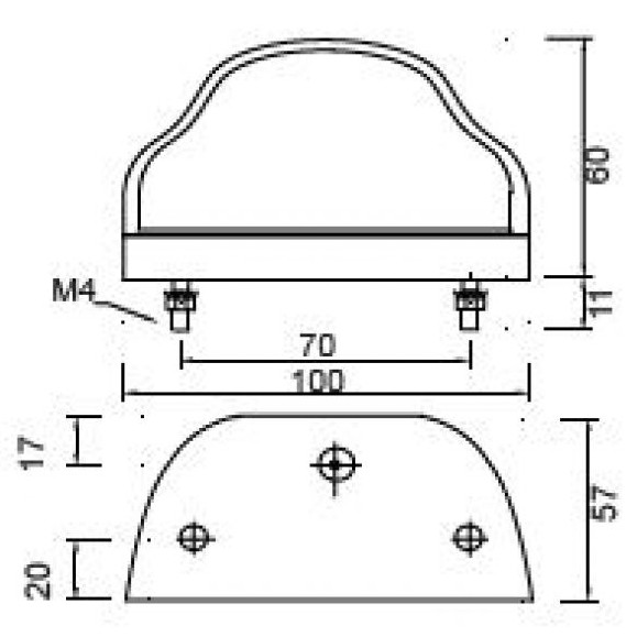 Kennzeichenleuchte LED – Bild 2