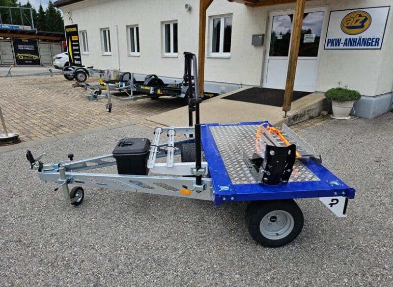 Moto Camp Motorradanhänger mit Fahrradträger – Bild 2