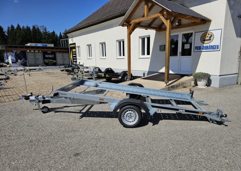 GT Tieflader 350 mit Stahlstandschienen, kippbar – Bild 2