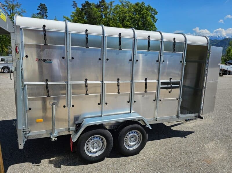 Tier- und Viehtransporter Pongratz EVA 360/18T, HzG. 3500 kg – Bild 2
