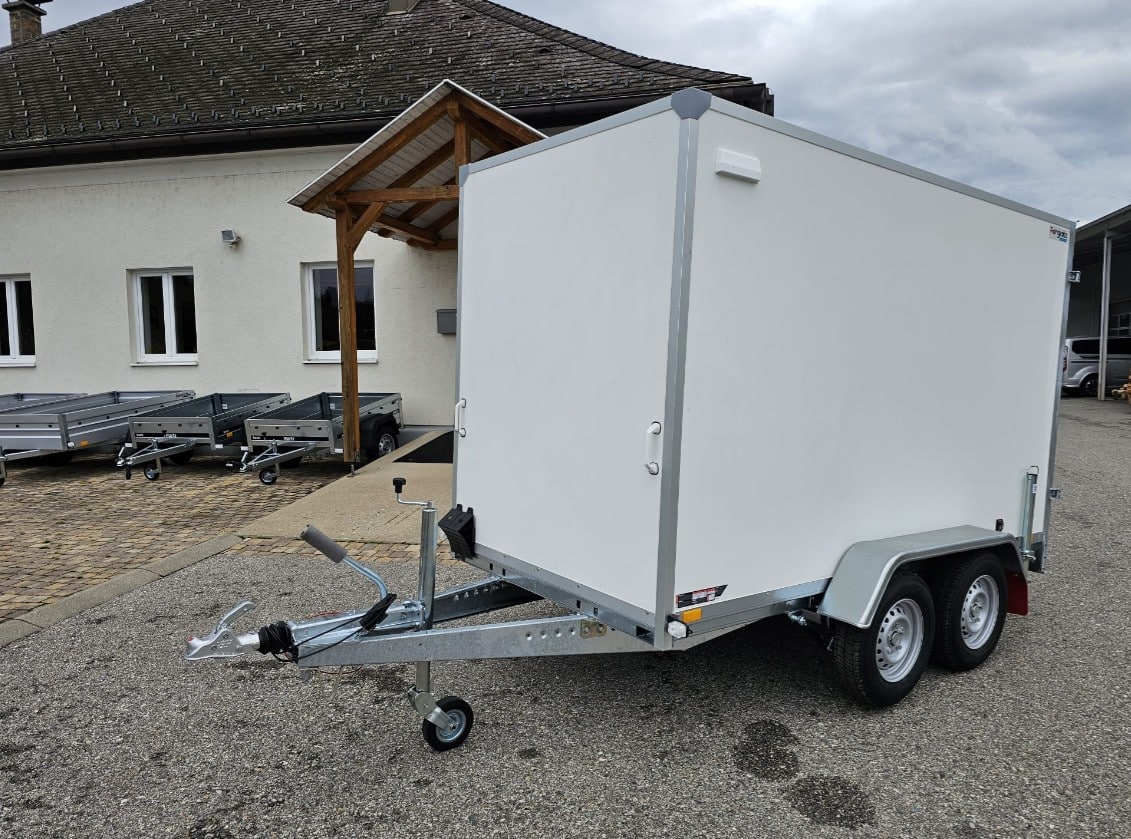 Pongratz Kofferanhänger EKA 300/15 T, gebremst mit Flügeltüren