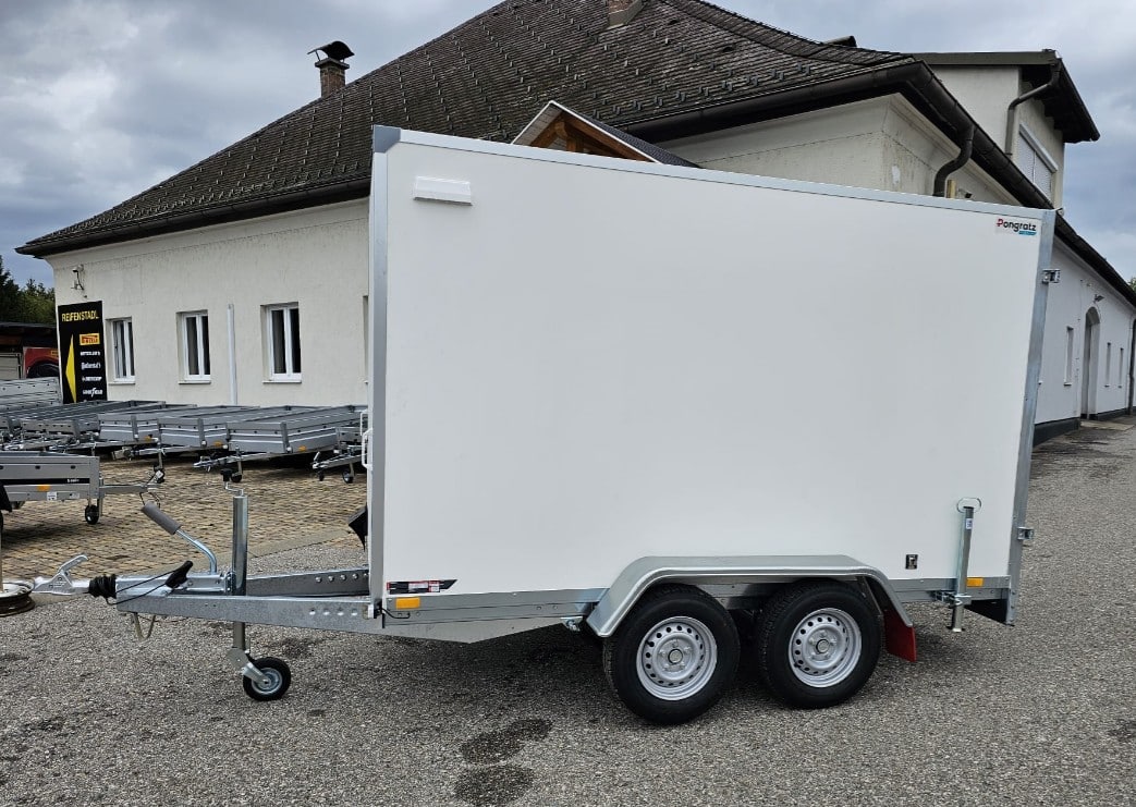 Pongratz Kofferanhänger EKA 300/15 T, gebremst mit Flügeltüren – Bild 2