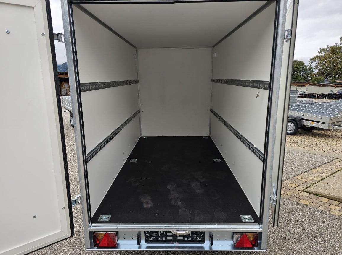 Pongratz Kofferanhänger EKA 300/15 T, gebremst mit Flügeltüren – Bild 4