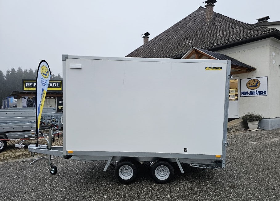 Pongratz Hochlader Kofferanhänger HKA 300/18 T, gebremst mit Flügeltüren – Bild 2