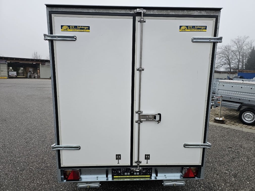 Pongratz Hochlader Kofferanhänger HKA 300/18 T, gebremst mit Flügeltüren – Bild 3