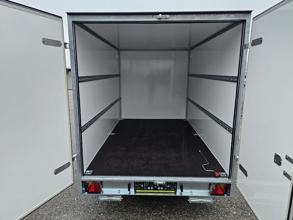 Pongratz Hochlader Kofferanhänger HKA 300/18 T, gebremst mit Flügeltüren – Bild 4