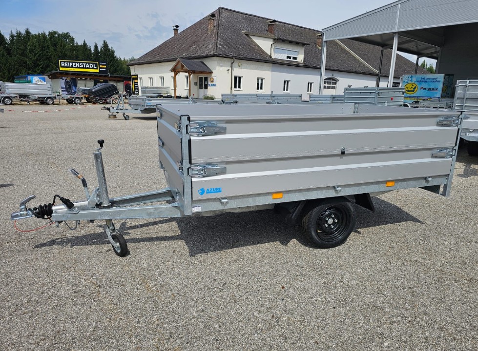 Hapert Hochlader Azure H-1, gebremst, HzG. 1350 kg mit Aufsatzwände 300 mm – Bild 2