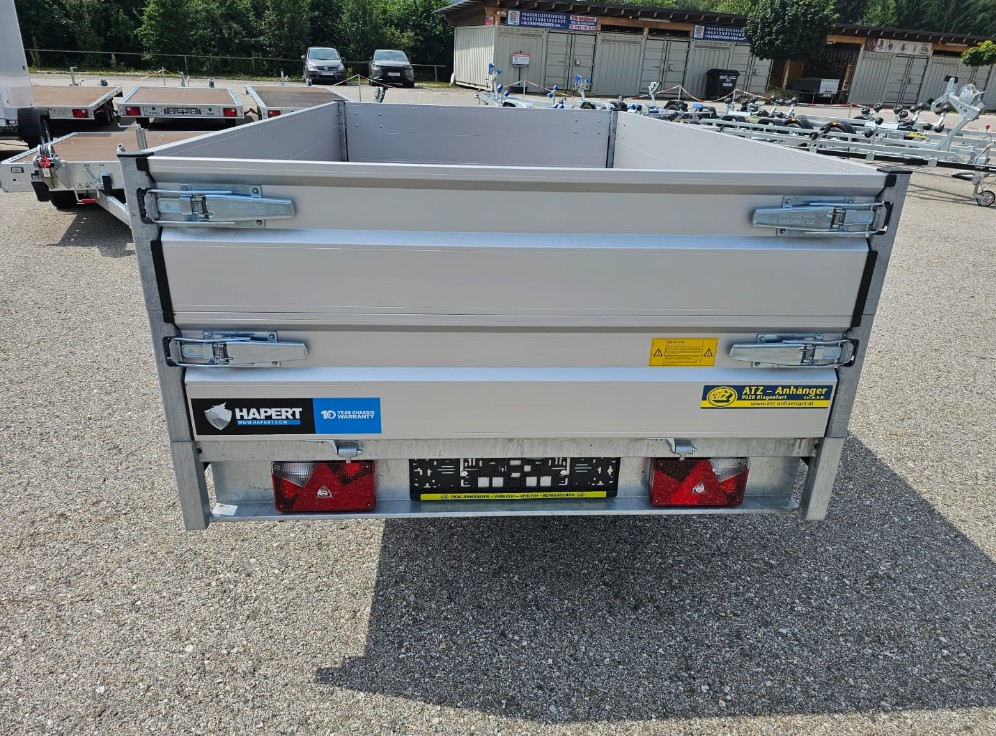 Hapert Hochlader Azure H-1, gebremst, HzG. 1350 kg mit Aufsatzwände 300 mm – Bild 3