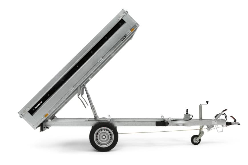 ATZ Rückwärtskipper BT 4260 SB-1800, mit Aufsatzwände, Plane, HzG. 1800 kg – Bild 3