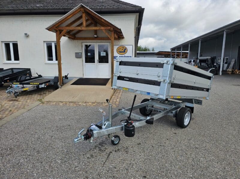 ATZ Rückwärtskipper BT 4260 SB-1800, mit Aufsatzwände, Plane, HzG. 1800 kg