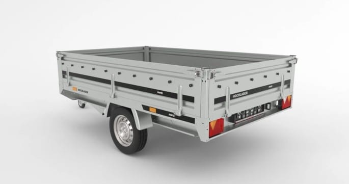MARTZ Hochlader H 250, ungebremst, HzG. 750 kg mit 1 Garn. Aufsatzwände 400 mm – Bild 2