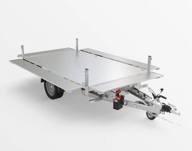 RK 250 einachsig, ALU mit Handpumpe, mit Aufsatzwände 300 mm – Bild 5